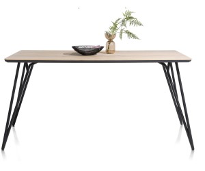 Table de bar scandinave piétement design noir