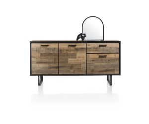 Buffet bois et métal style industriel et vintage