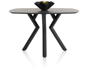 Table de bar design métal et plateau couleur anthracite