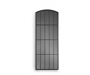 Grand miroir style industriel cadre métal noir