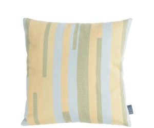 coussin 45x45 forme rectangulaire jaune bleu et vert