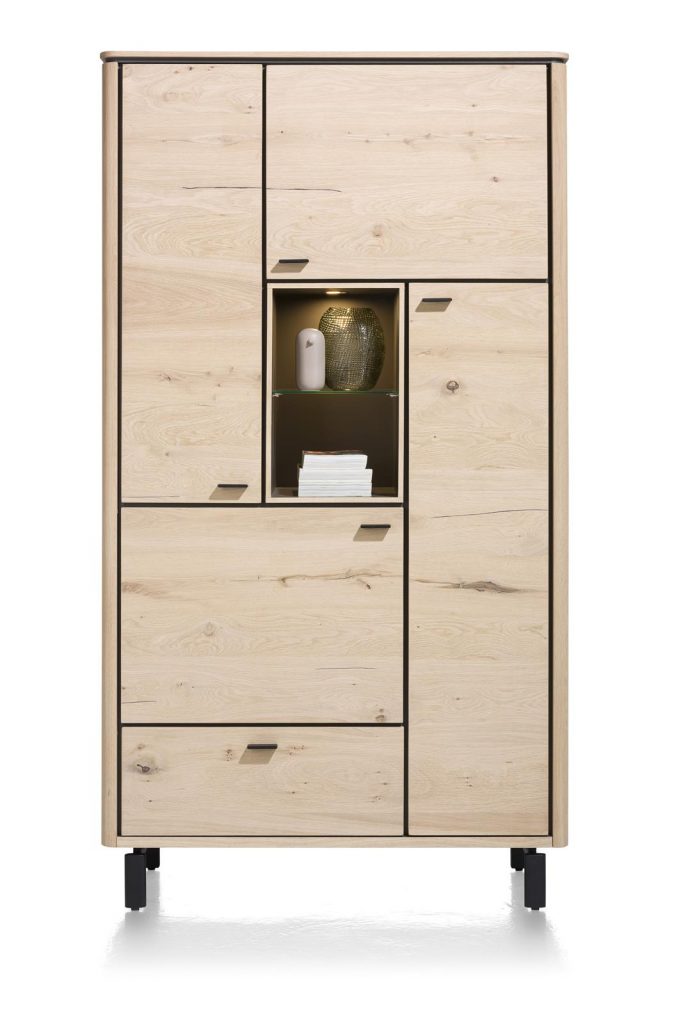 Armoire moderne placage bois de chêne clair