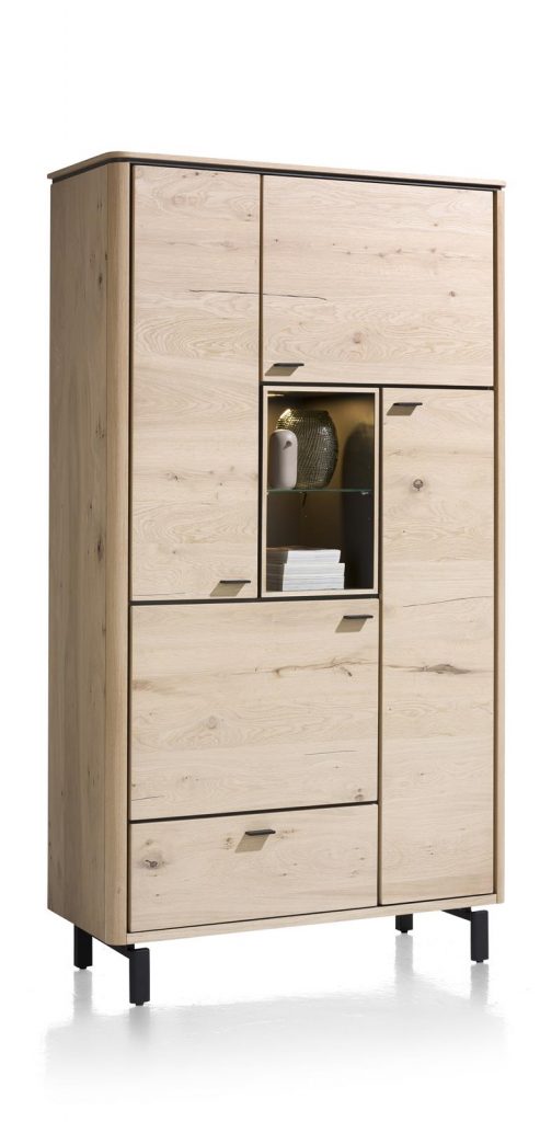 Armoire moderne placage bois de chêne clair