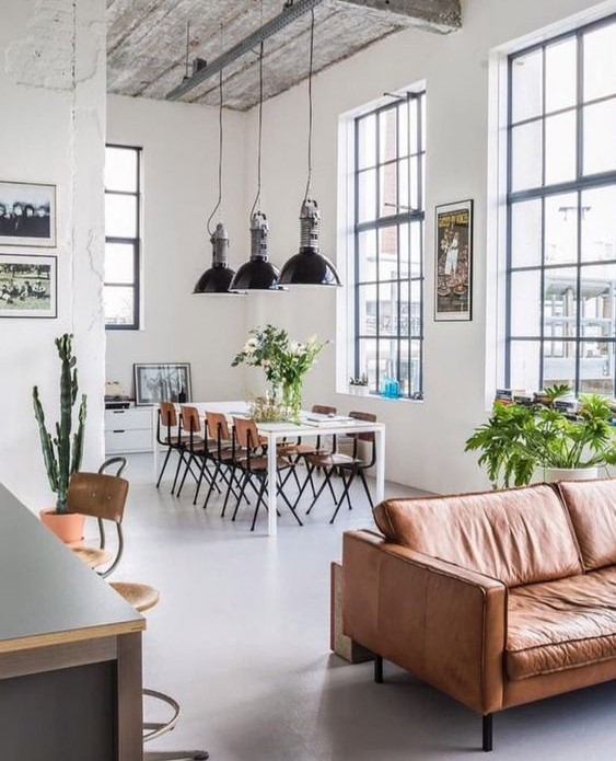 Loft urbain et industriel