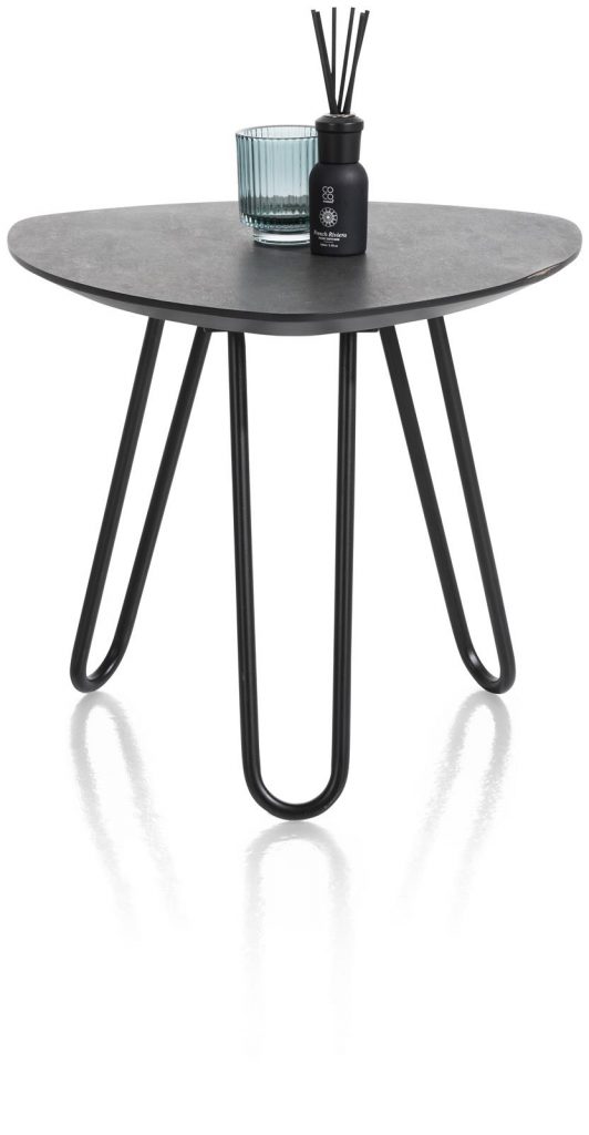 Table d'appoint scandinave et contemporaine couleur anthracite