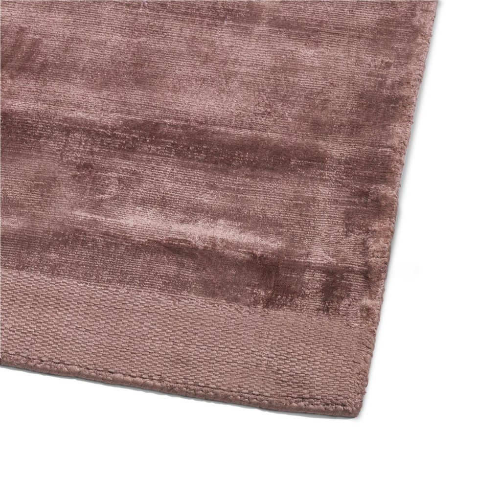 Tapis rectangulaire cocooning couleur cuivre