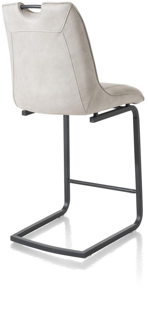 Chaise de bar contemporaine gris clair