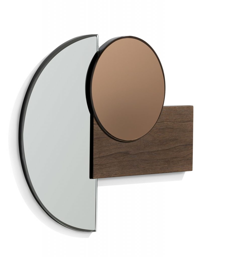 Miroir moderne style art déco formes géométriques