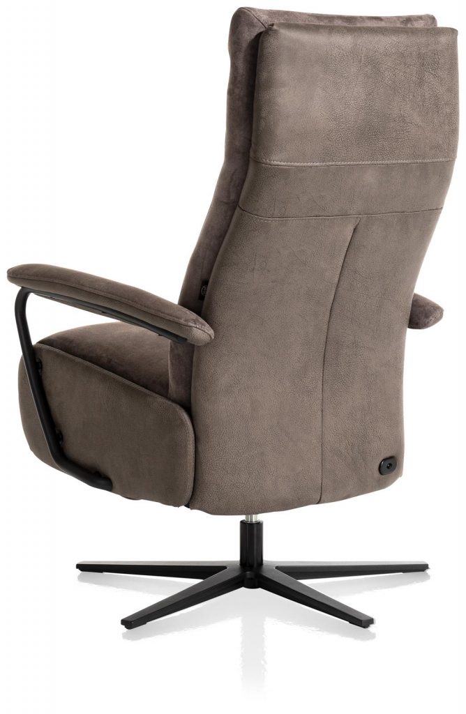 Fauteuil de relaxation moderne sur pied pivotant