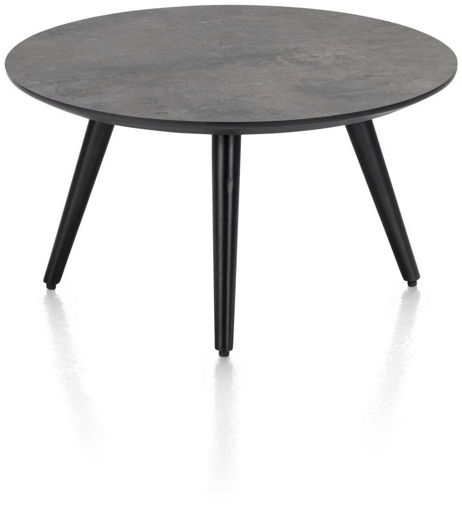 Table basse ronde style scandinave