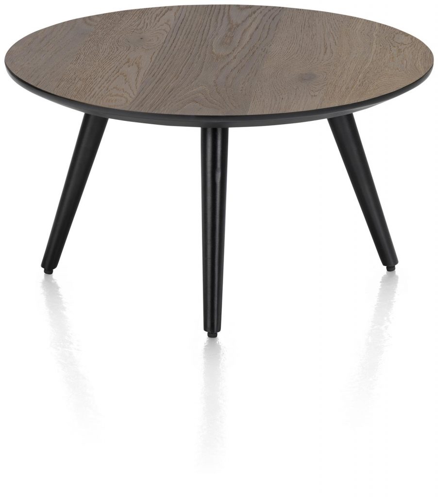 Table basse ronde style scandinave