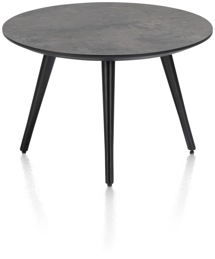 Table basse ronde style scandinave