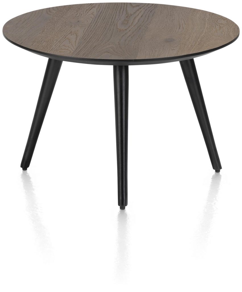 Table basse ronde style scandinave