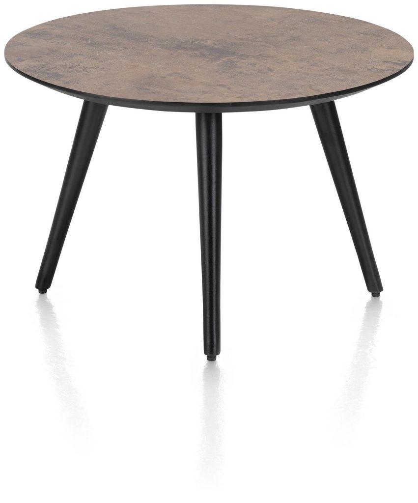 Table basse ronde style scandinave