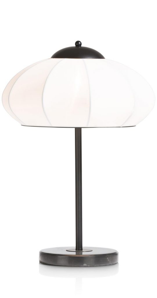 Lampe sur table moderne abat-jour blanc