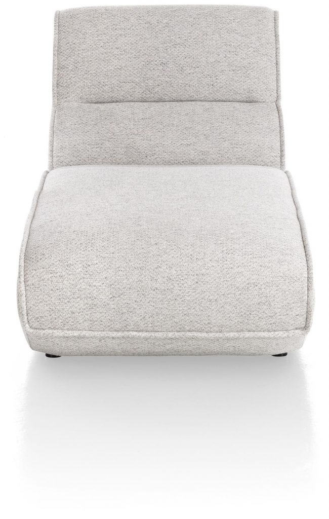 Canapé modulable moderne en tissu gris clair