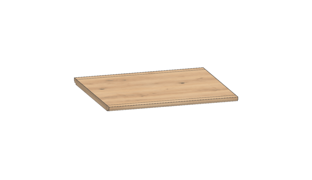 Etagère en bois pour meuble modulable