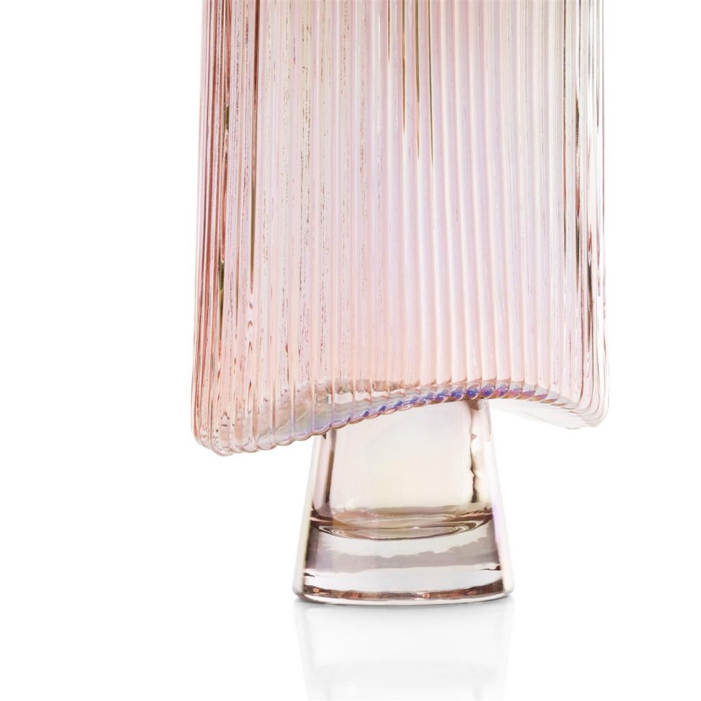 vase en verre rose JOAN