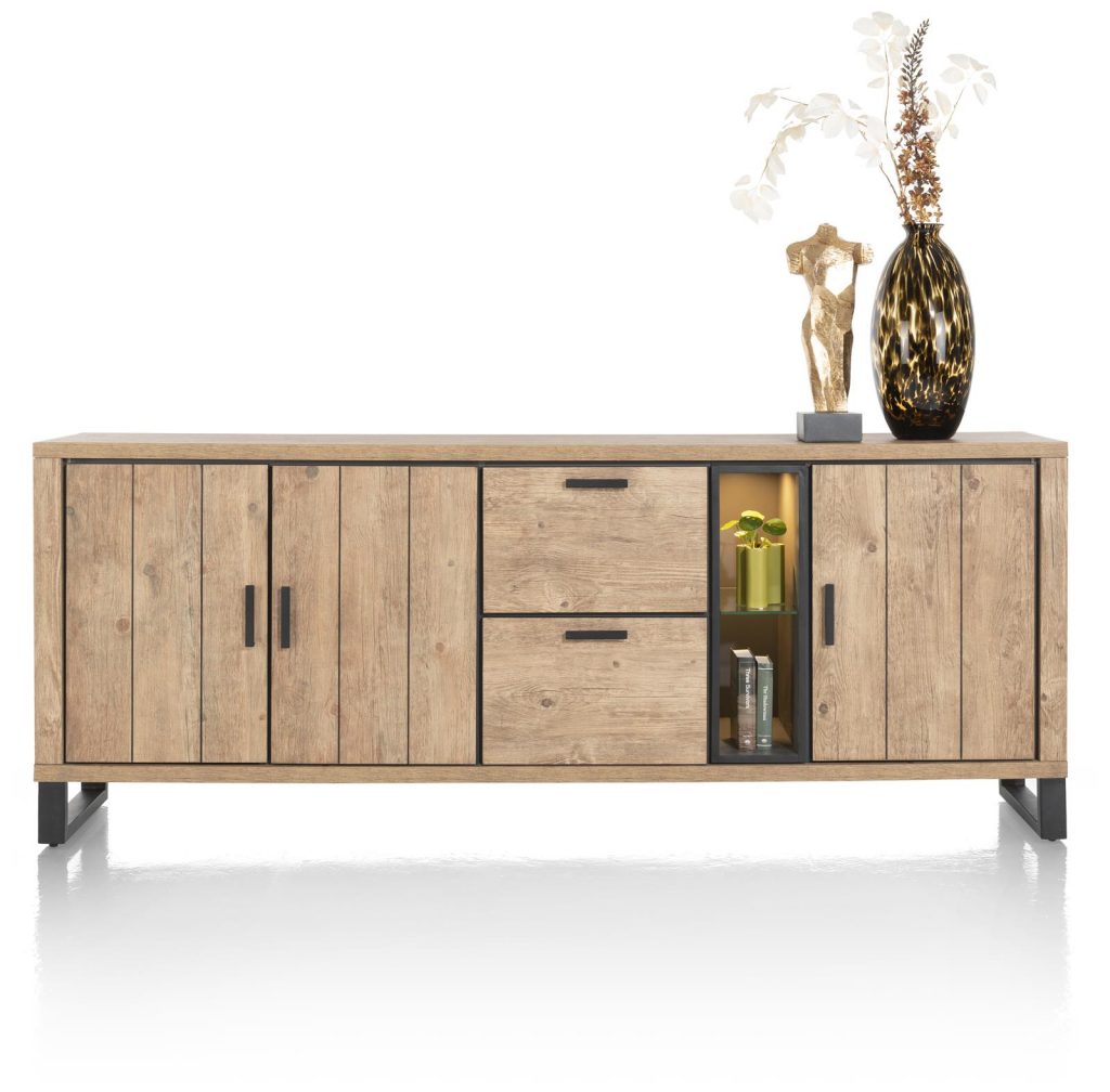 buffet naturel et authentique avec led intégré