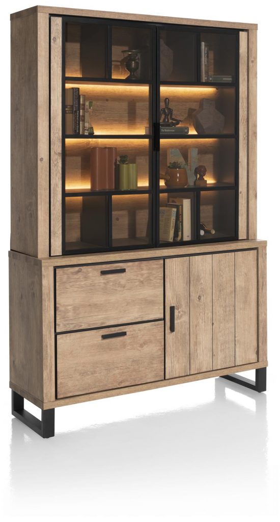 armoire naturel avec led intégré