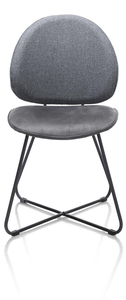 chaise moderne bi tissus