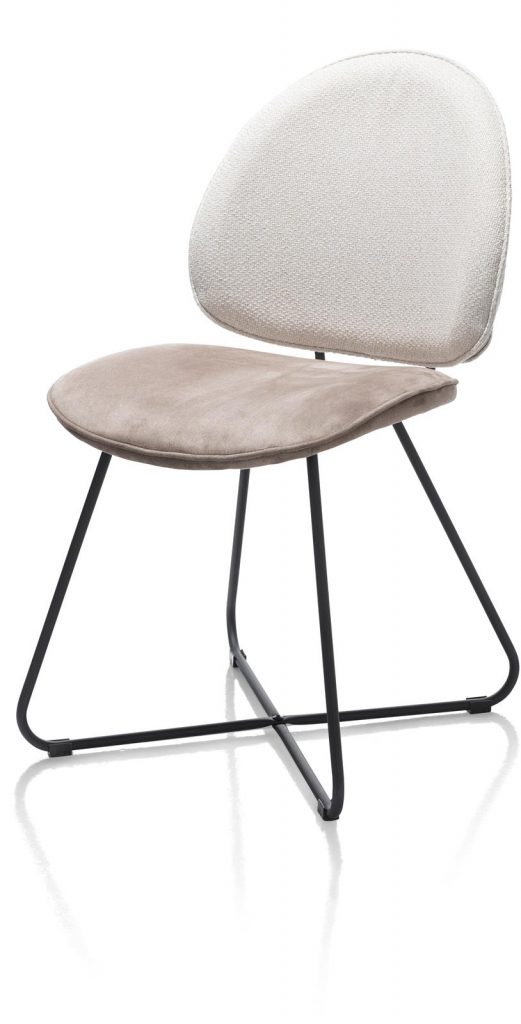 chaise moderne bi tissus
