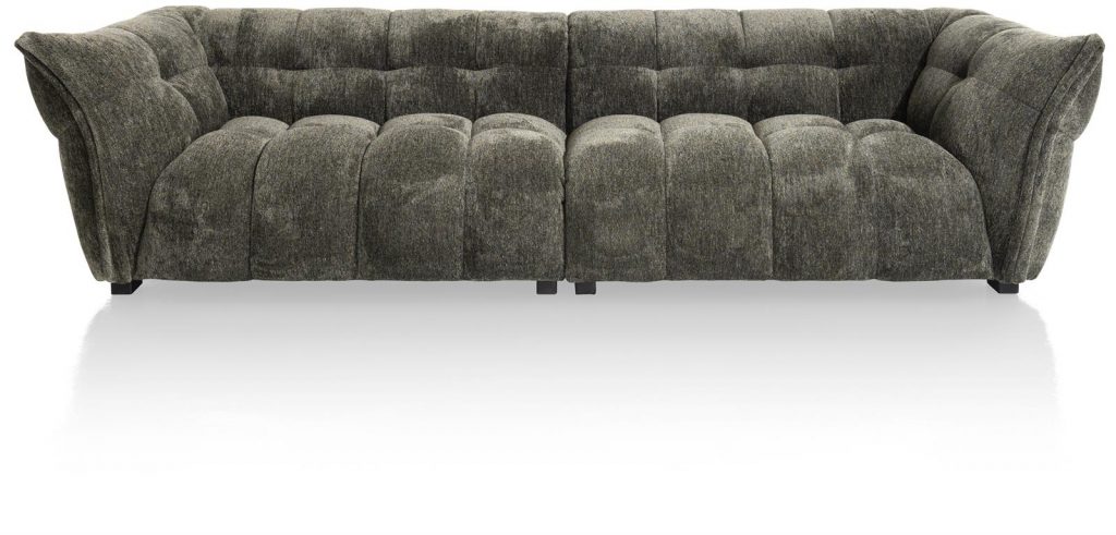 canapé moderne en tissu bouclé