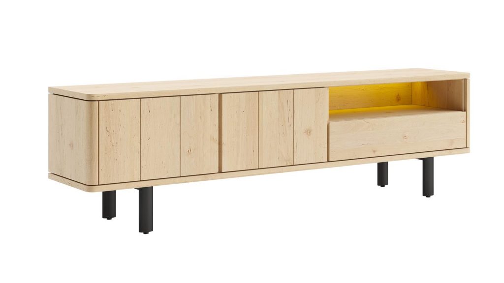 meuble tv style scandinave et naturel