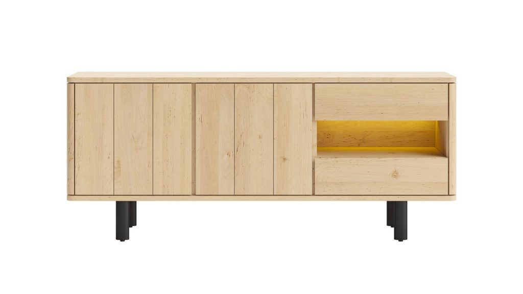 buffet style scandinave et naturel