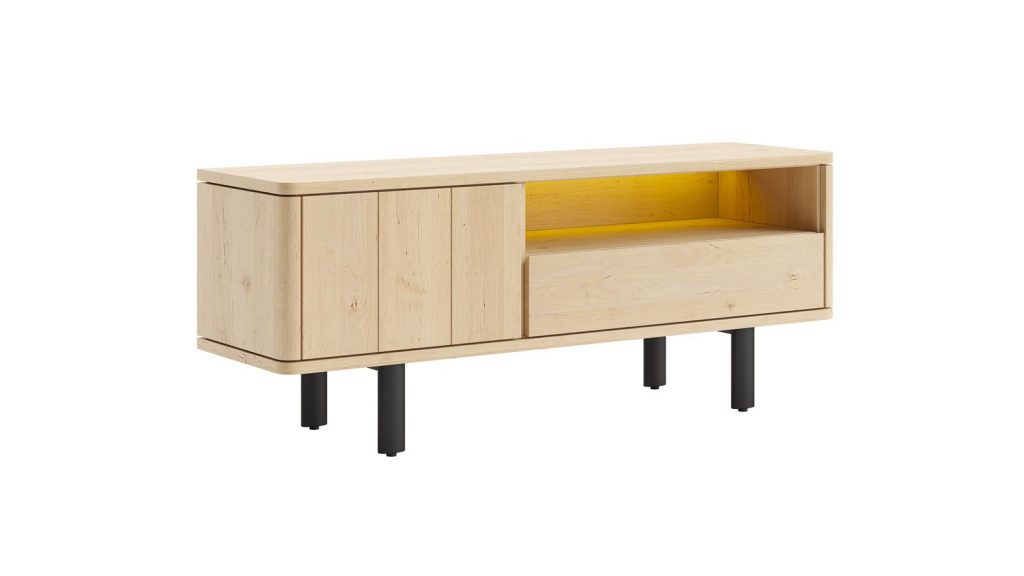 meuble tv style scandinave et naturel