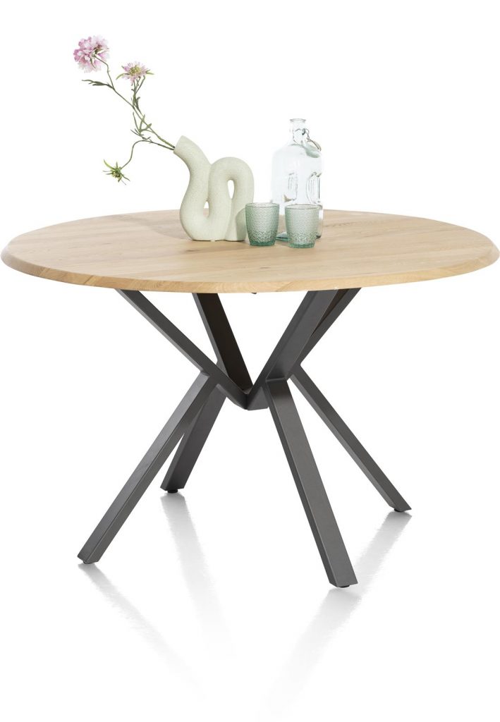 table scandinave avec pied central