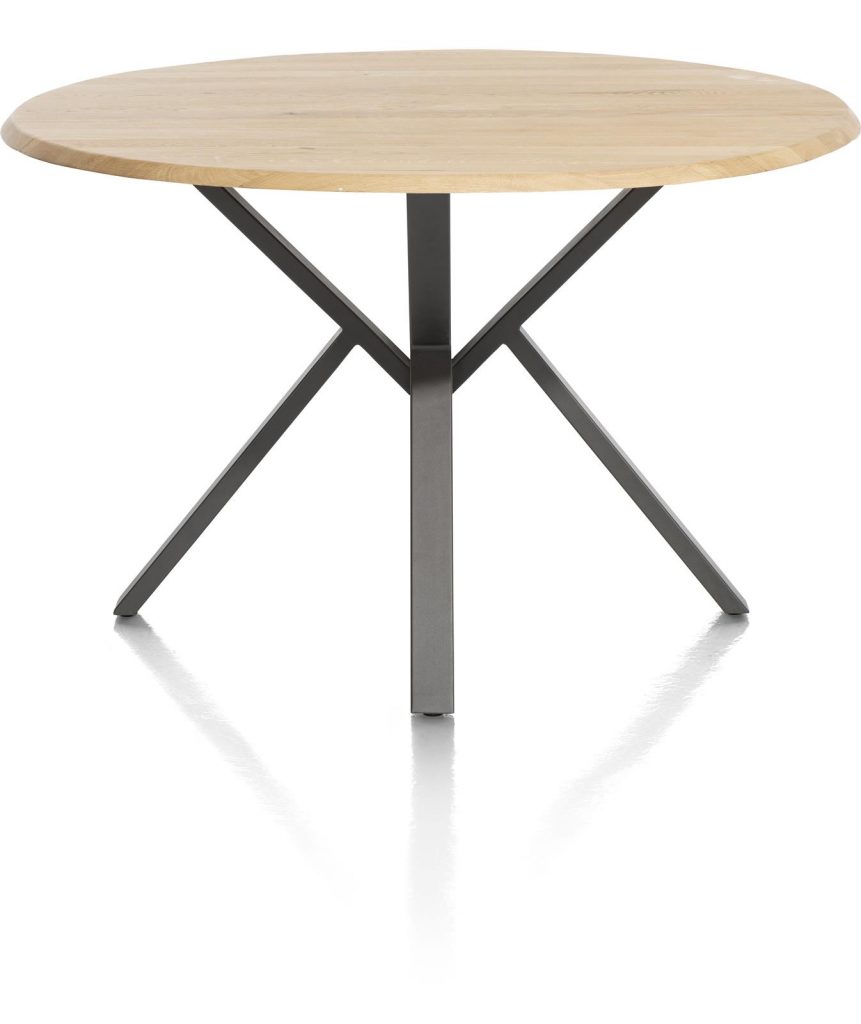 table scandinave avec pied central