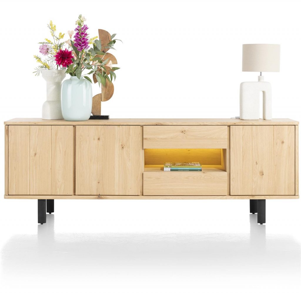 buffet style scandinave et naturel