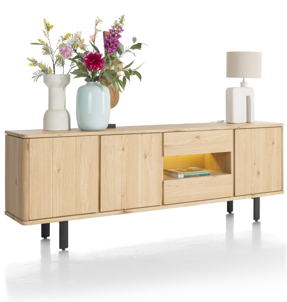 buffet style scandinave et naturel