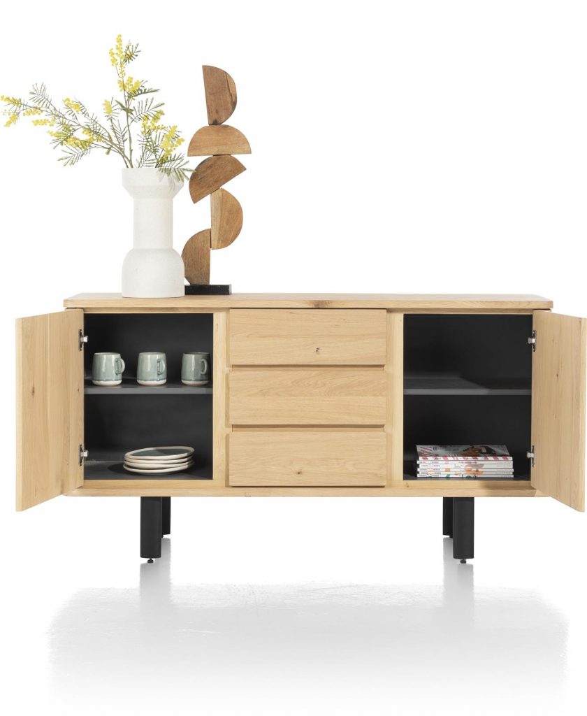 buffet style scandinave et naturel