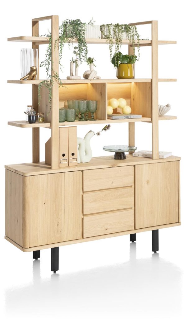 vaisselier scandinave et naturel